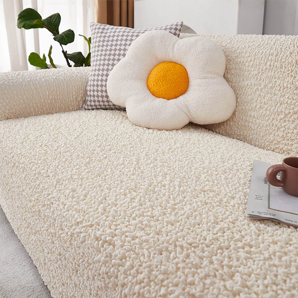Copertina di divano a piena copertura per tutta la bolla di nuvole per tutta la stagione