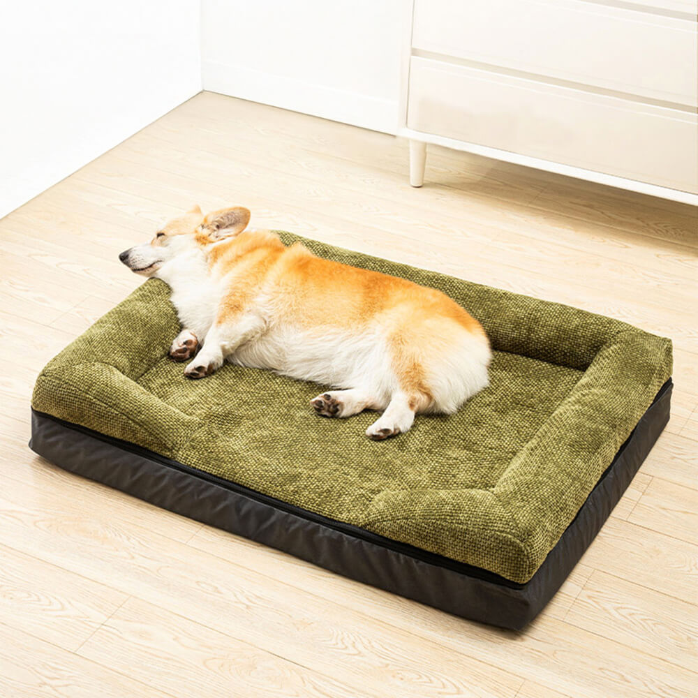 Camino acogedor y acogedor duradero ortopédico lavable y cama para perros y gatos