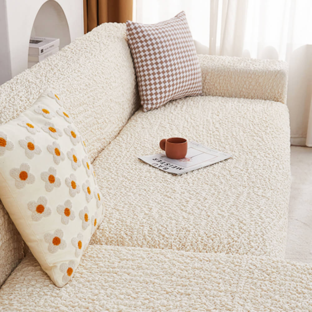 Copertina di divano a piena copertura per tutta la bolla di nuvole per tutta la stagione