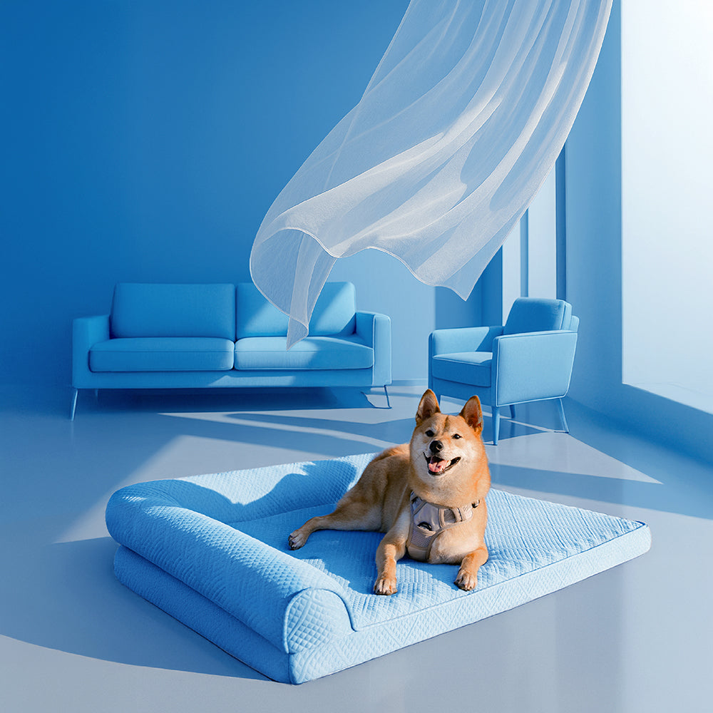 Large Cooling Breathable Non-Slip Orthopedic Dog Bed
