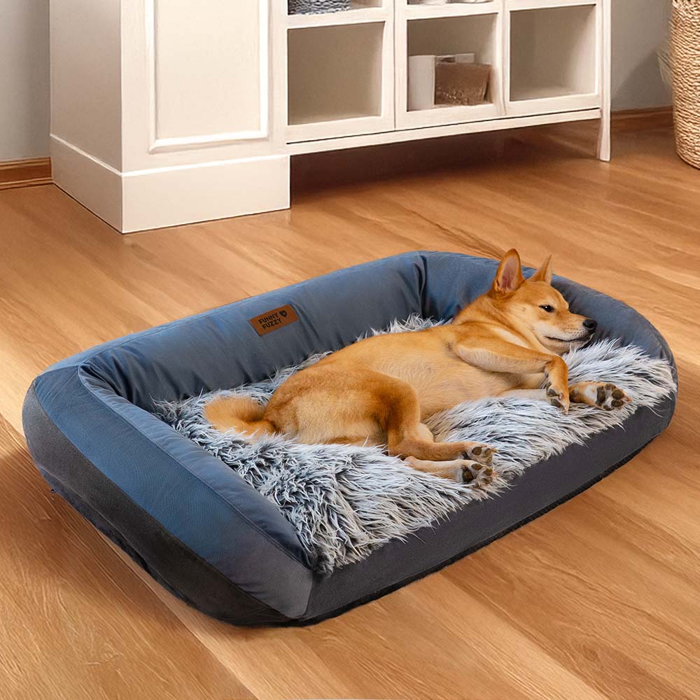 Gran lavable y esponjoso acogedor bolster sofá sofá cama vaquero