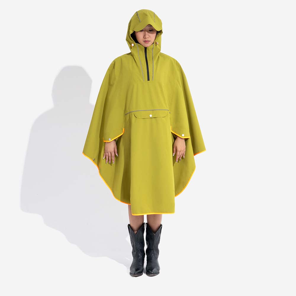 Riflettente regolabile impermeabile con cane tascabile Accordatura abbinata a pioggia asciutto