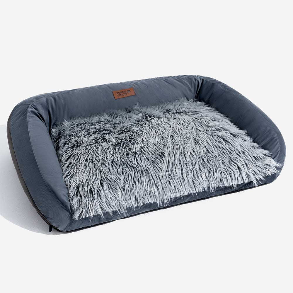 Gran lavable y esponjoso acogedor bolster sofá sofá cama vaquero