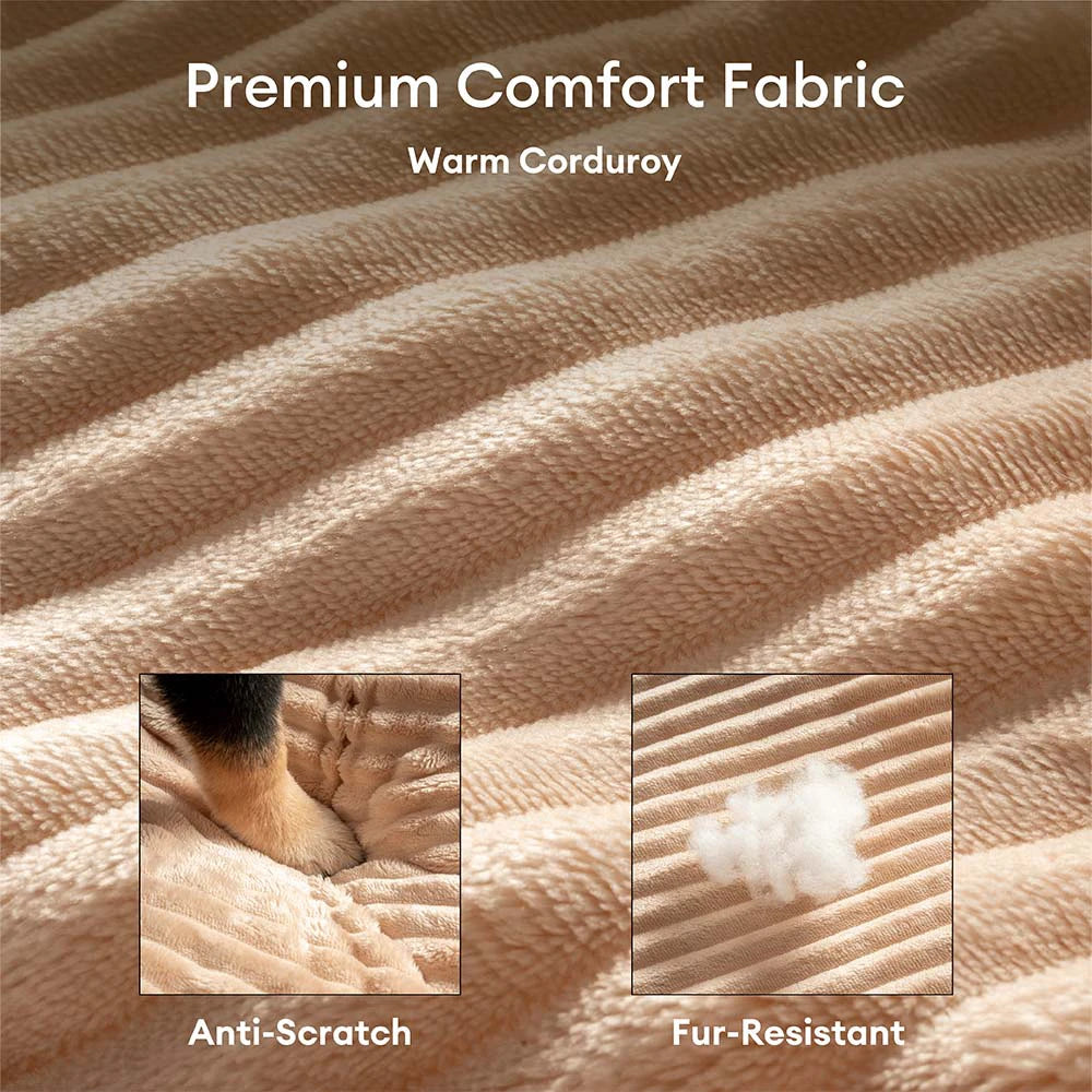 Vintage großes gemütliches beruhigendes Sofa-Hundebett