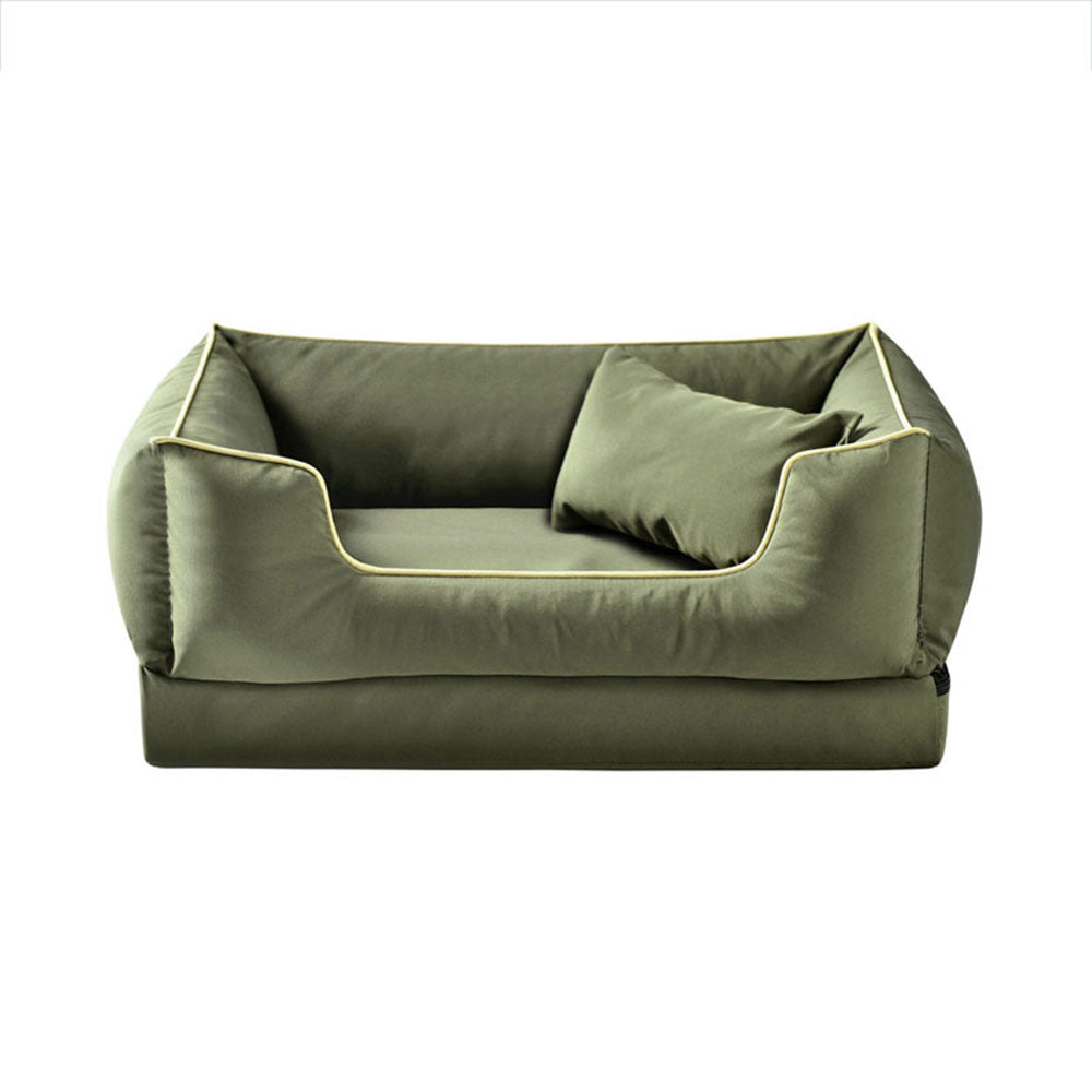 Nordic Style Waterproof Anti-Scratch Washable Dog Sofa Bed with Pillow