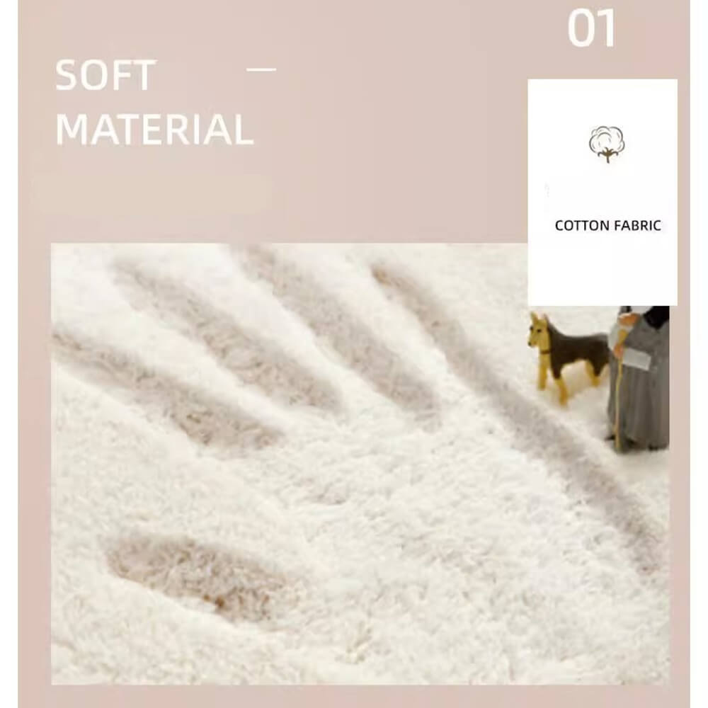 Textura de línea de estilo moderno moderno alfombra doméstica de cachemira