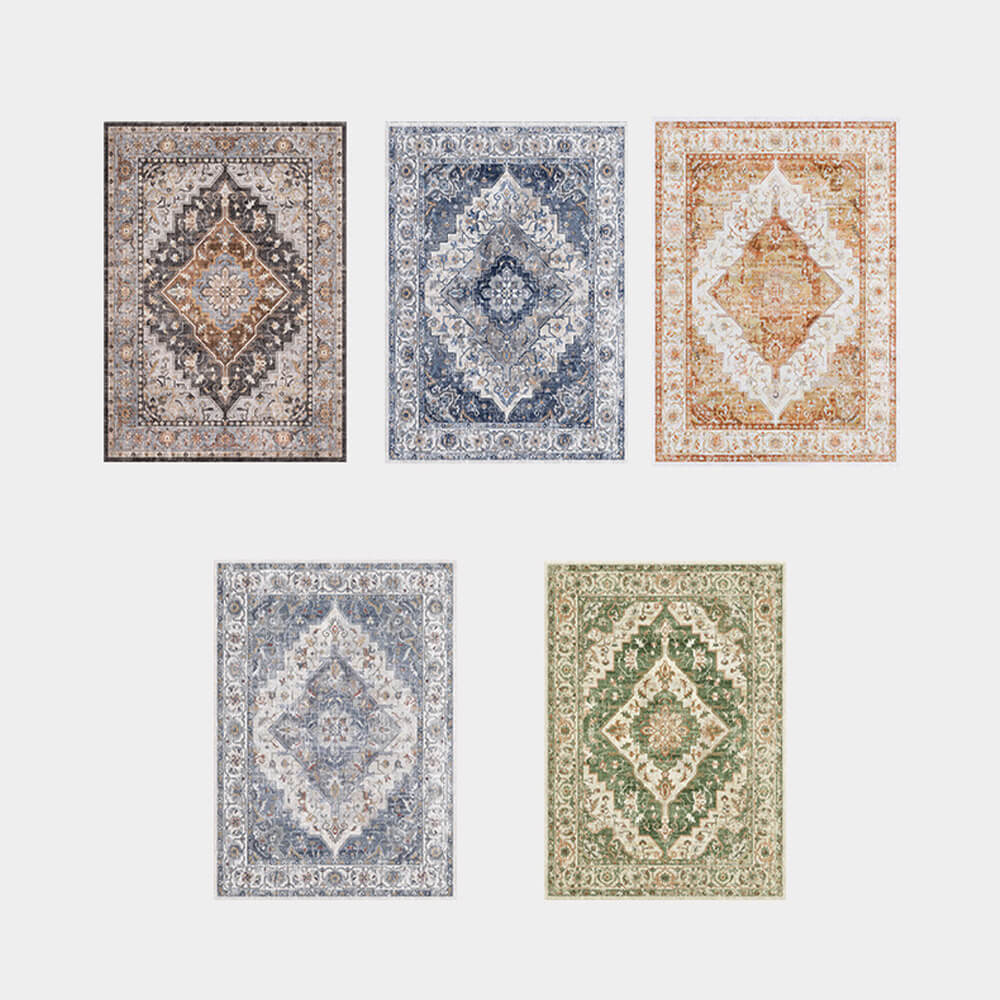 Nordic Etnic Persian Style Living Soggetto letto