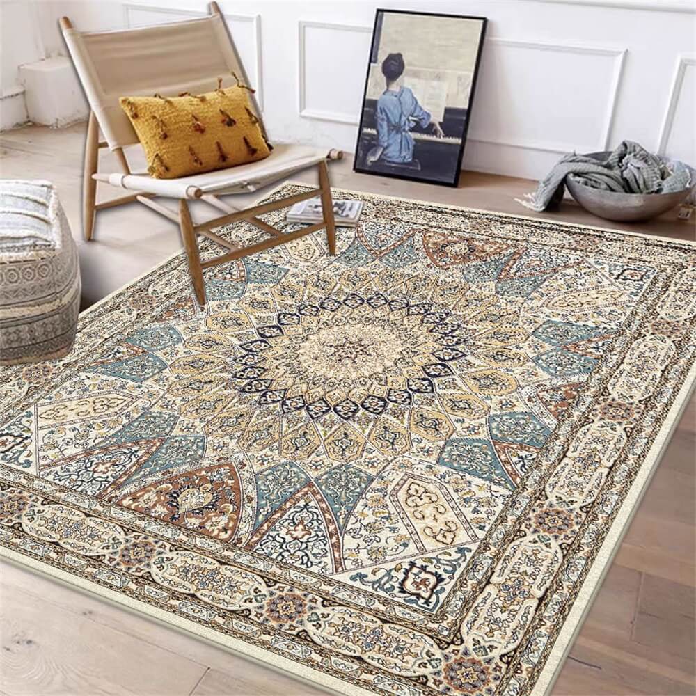 Tapis classique en velours cristal – Confort parfait pour vos animaux de compagnie et votre maison.