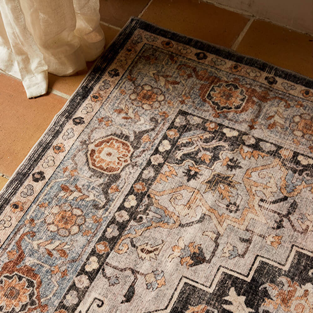 Nordic Etnic Persian Style Living Soggetto letto