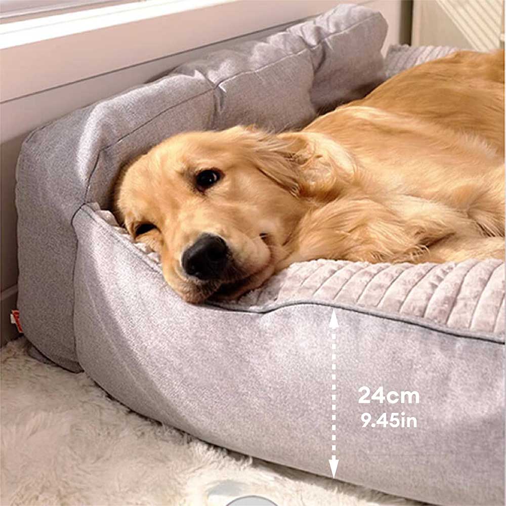 Todas las estaciones Bed de almohada para gatos y perros lavables en espesas