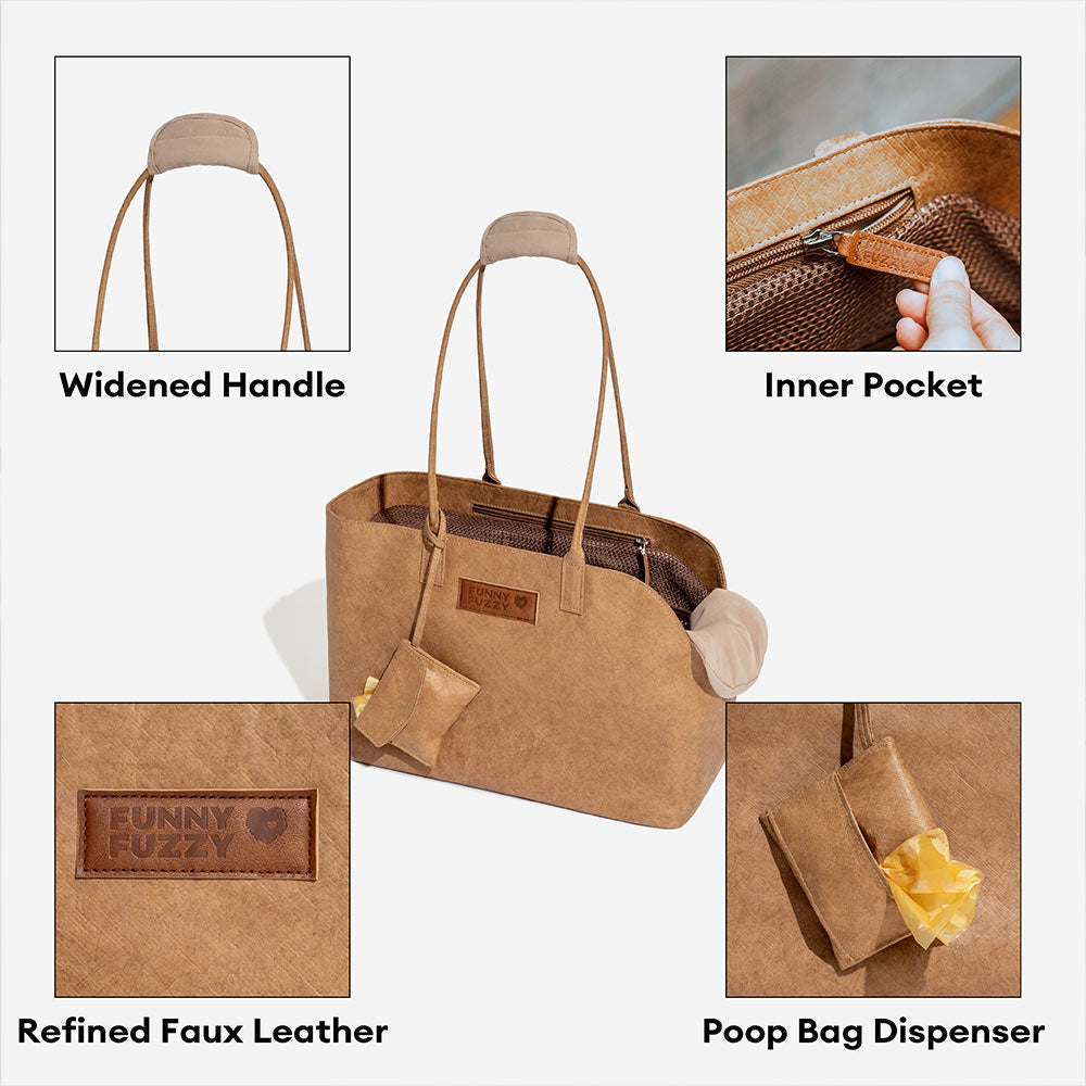 Vogue Eco -friendly DuPont Waterproof Pet Carrier - City Roamer