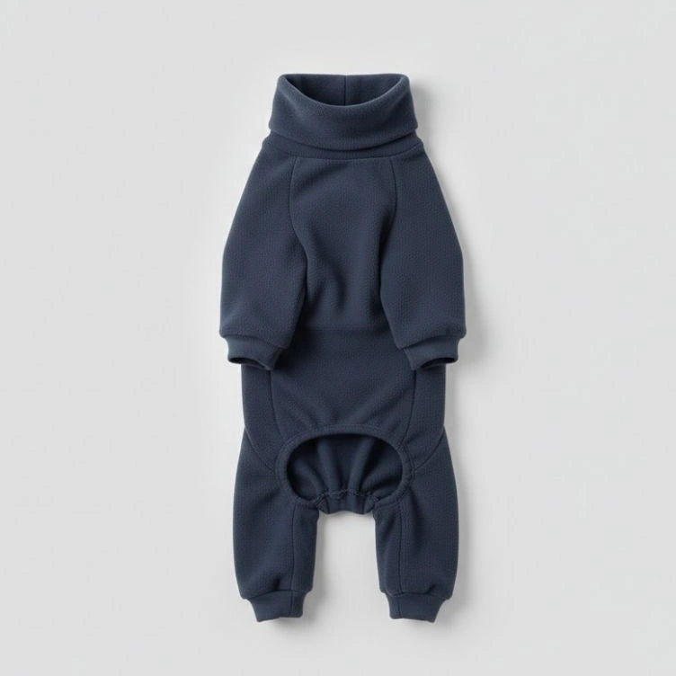 Pajamas per cani in pile accogliente - abbigliamento per il sonno perfetto per cani di grosso