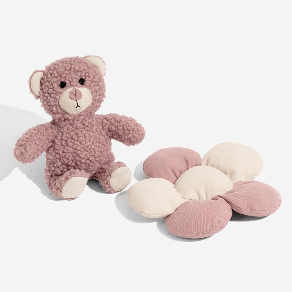 Canapé-lit orthopédique pour chien et chat, confort moelleux, crème