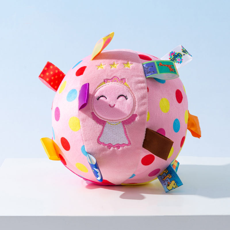 Lindos juguetes para perros interactivos de bola bordada bordada