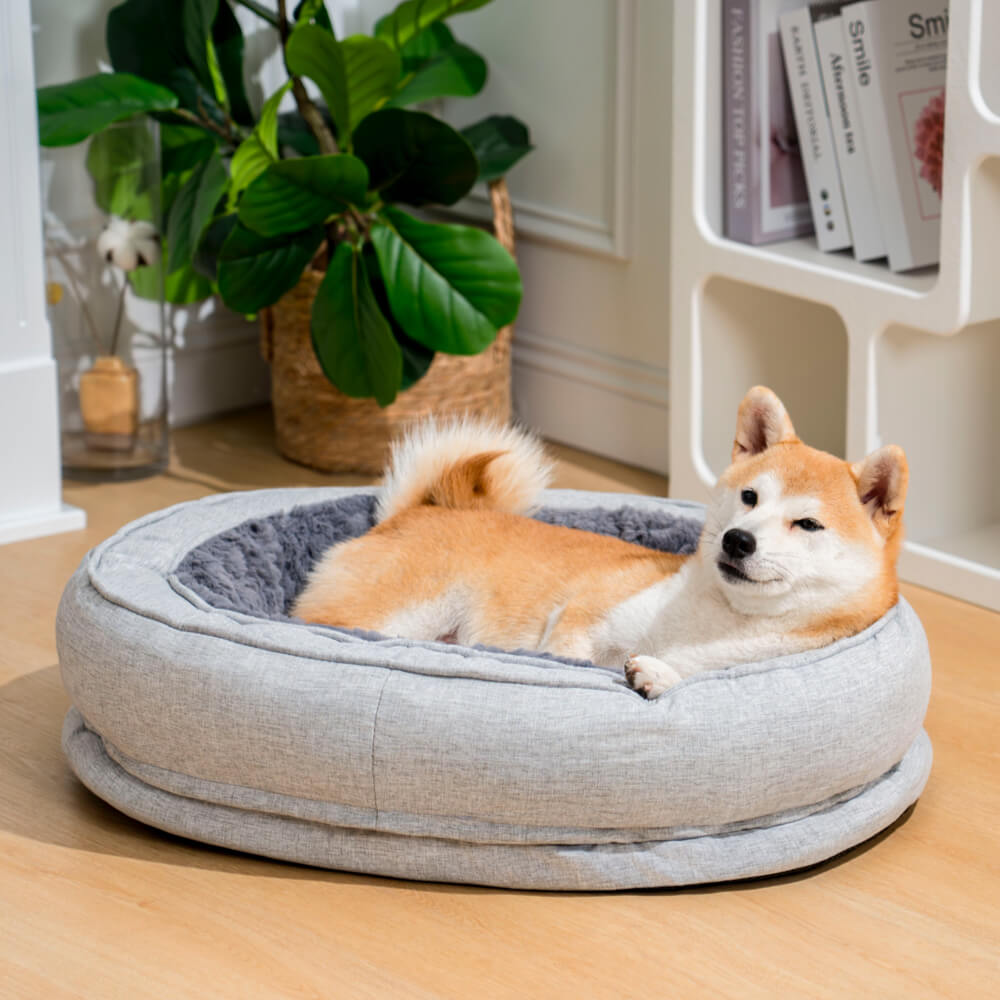 Dog Bed - Donut - FUNNYFUZZY