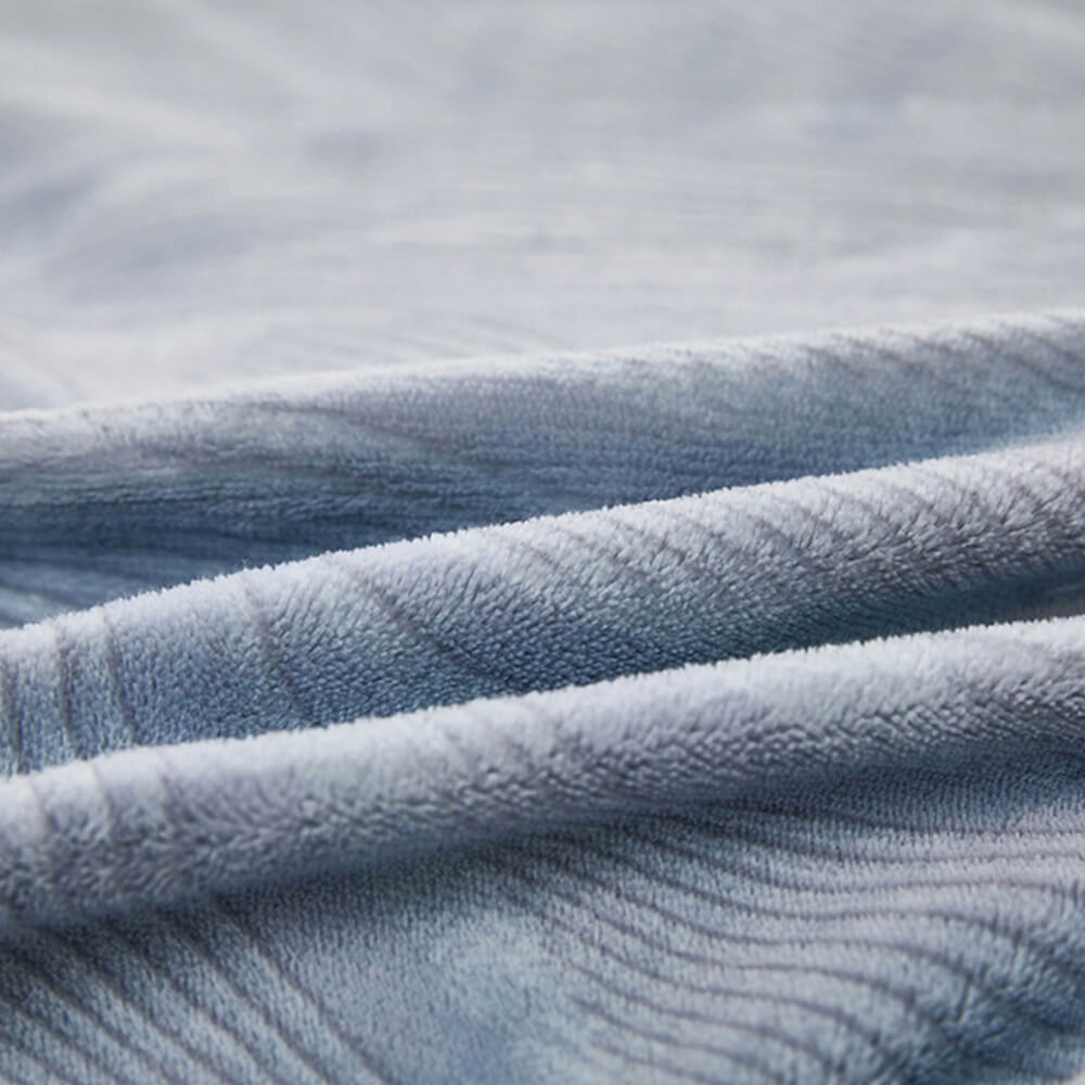 Elegante foglio del letto di velluto per latte mobile botanico