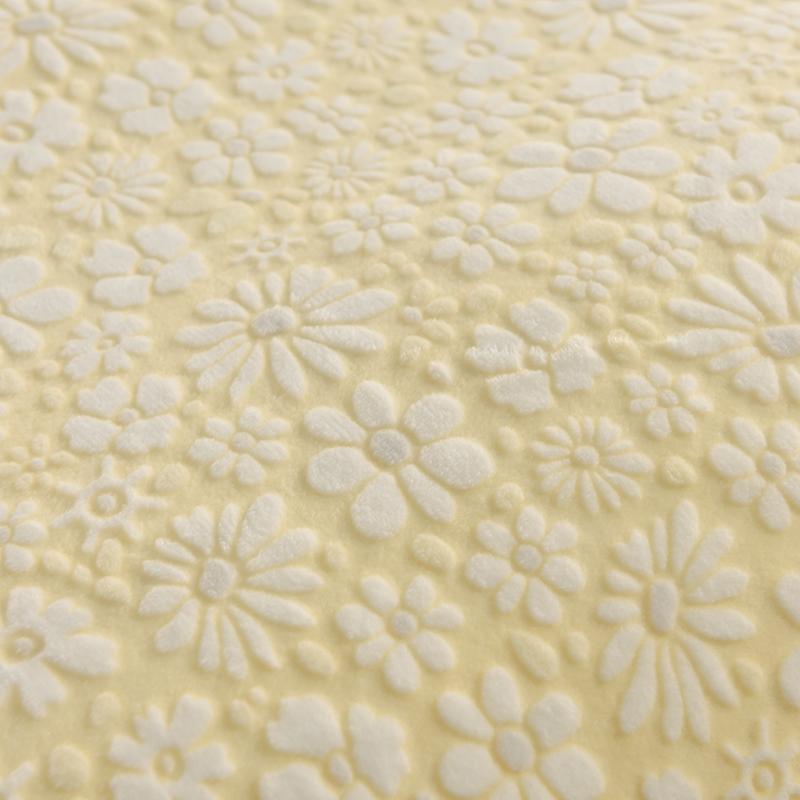 Elegante camisa de cama de terciopelo tallado con ropa de cama con cama para la piel