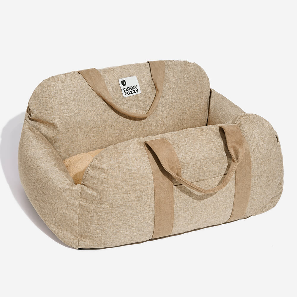 Dog Car Seat Bed - First Class - FUNNYFUZZY