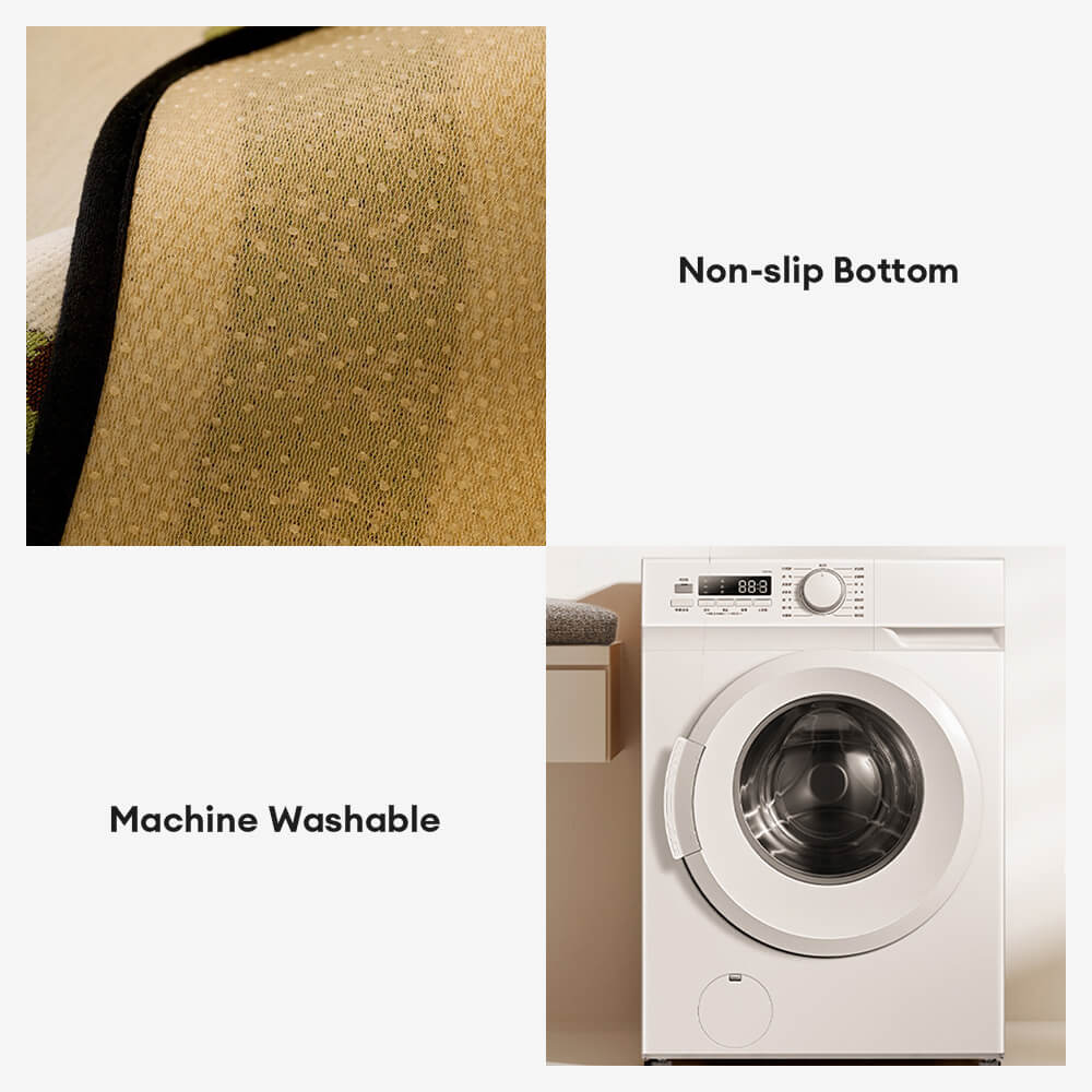 Tela resistente a los scratch chenille estilo pastoral de forma irregular sin deslizamiento de la cubierta del sofá sin deslizamiento