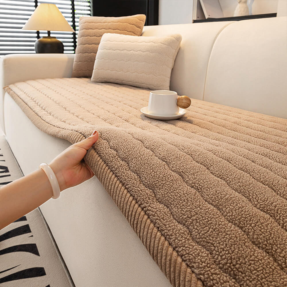 Copertura cremosa morbida a agnello traspirante