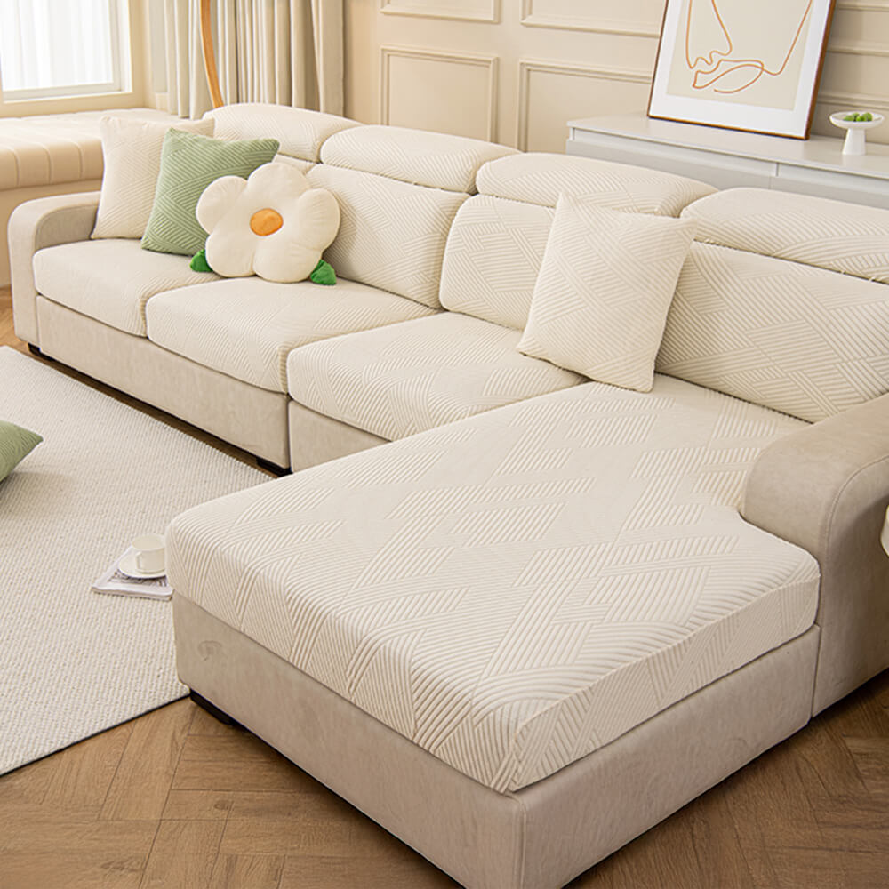 Cubierta de sofá mágica de grazo geométrico moderno
