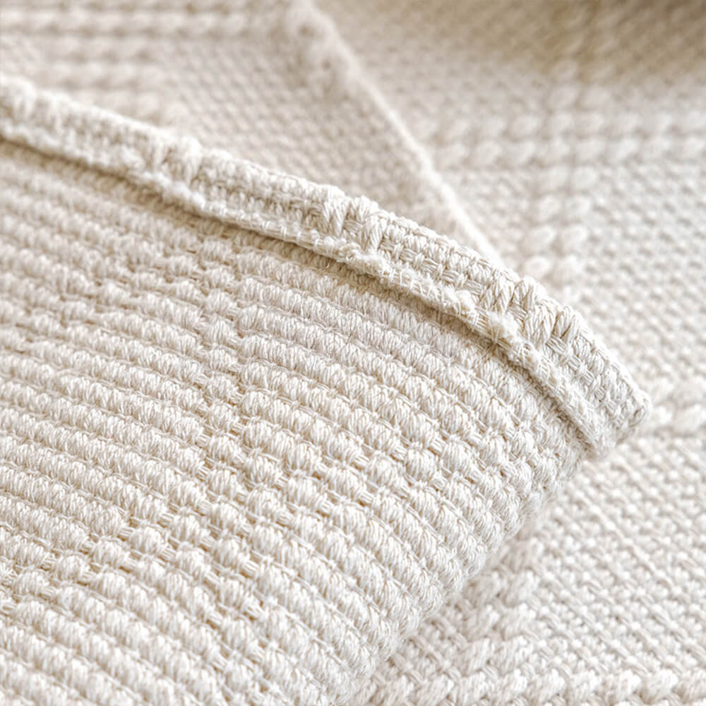 Coperchio di divano di cotone a doppia faccia a doppia faccia a doppio fattore di diamante.