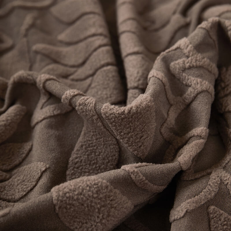 Cubierta del sofá del sofá de la envoltura del terciopelo floral