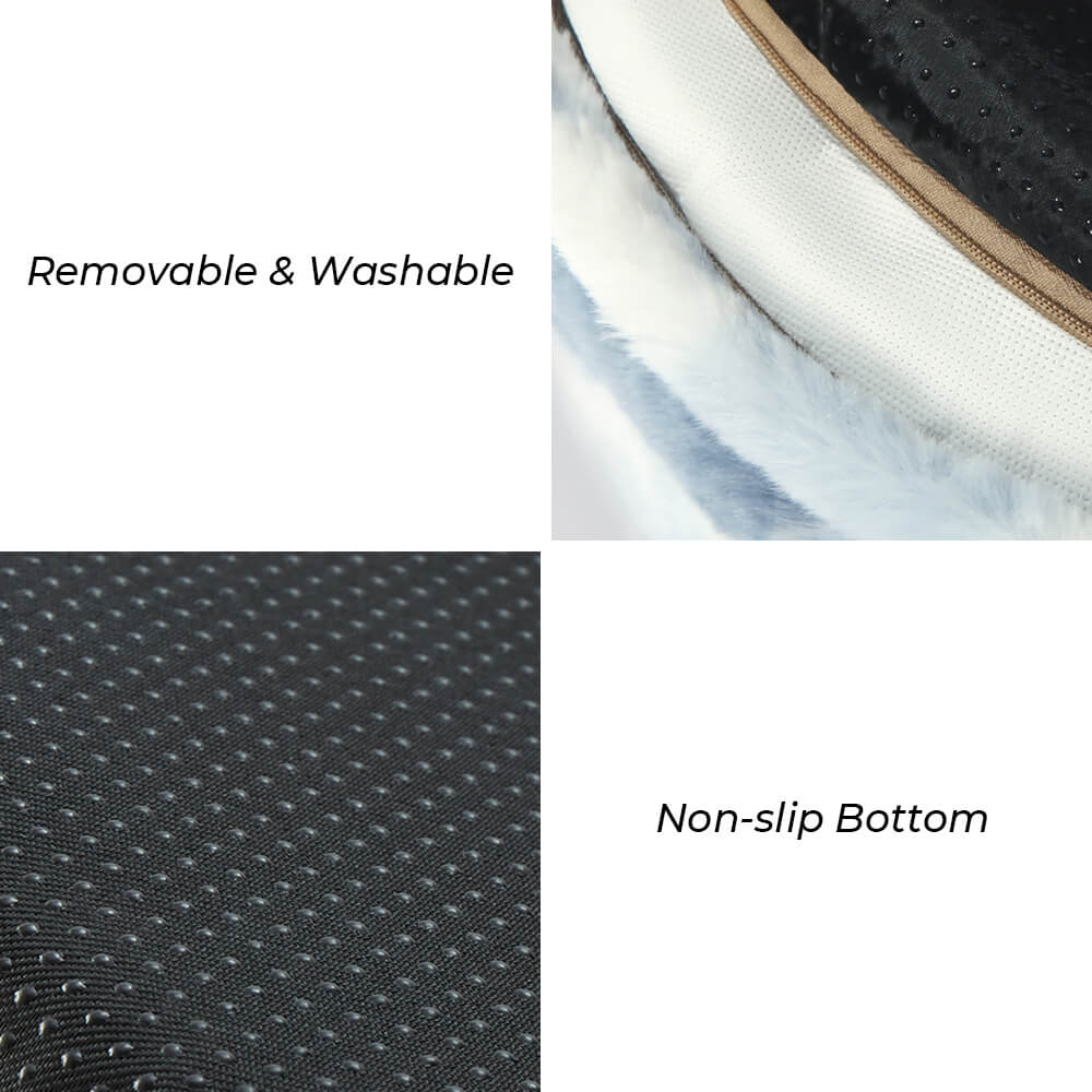 Donut calmanti calmanti nuvolosi letti di cane rotondi