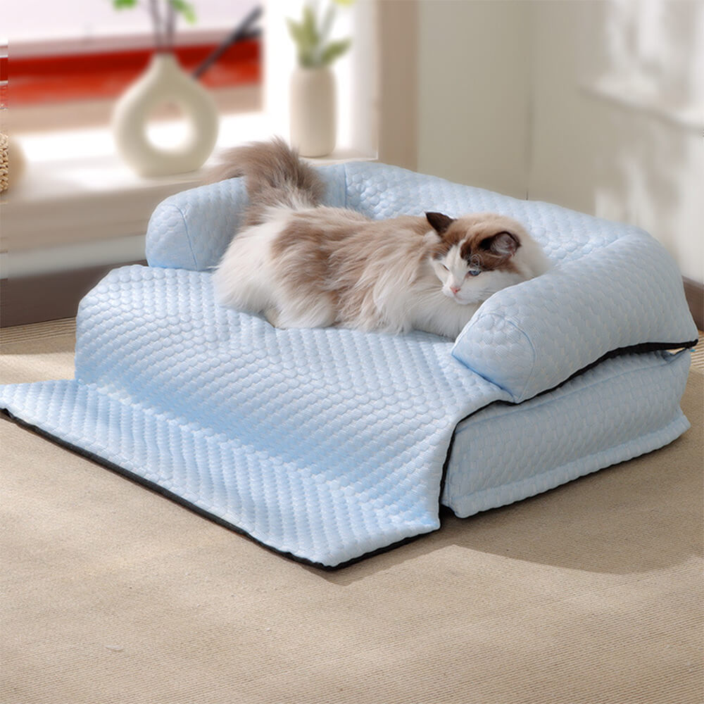 Cooling 2 in 1 Large Removable Cat & Dog Mat Couch Cover