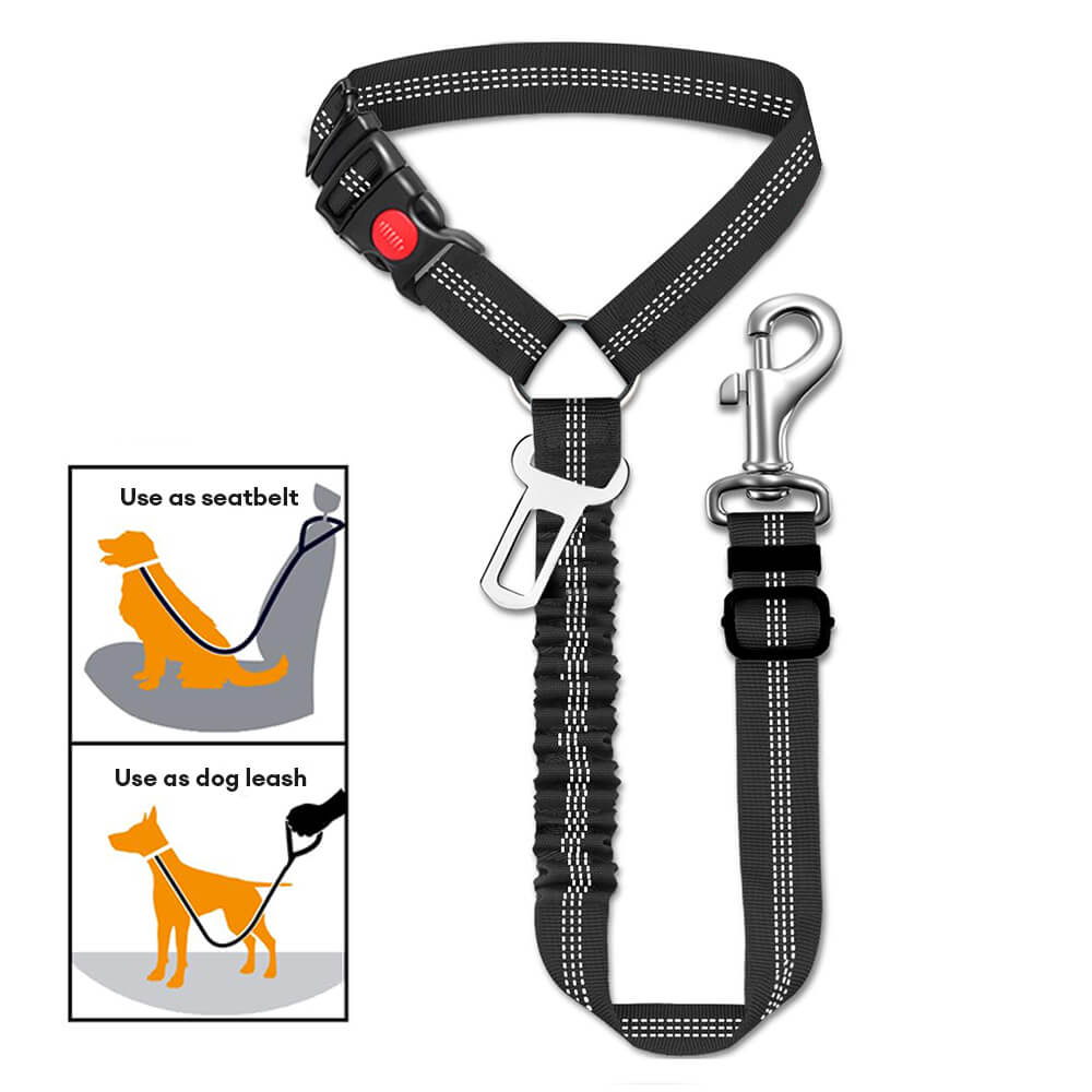 Dog Car Seat Belt for Vehicle Headrest