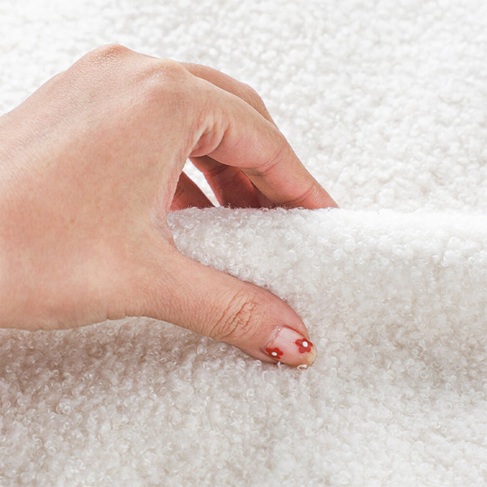 Set da letto di pile caloroso a due toni reversibile a due toni