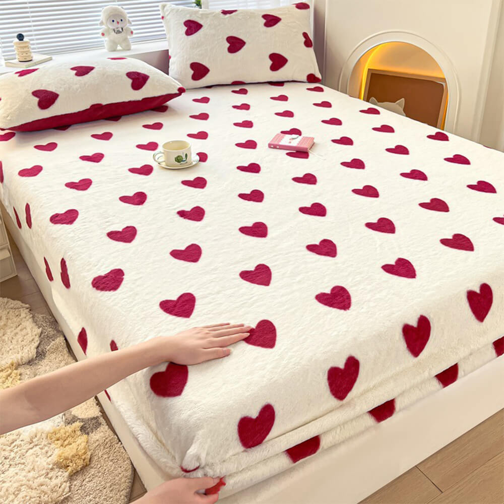 Coperchio materasso con telaio ad stretchine cremoso senza statico