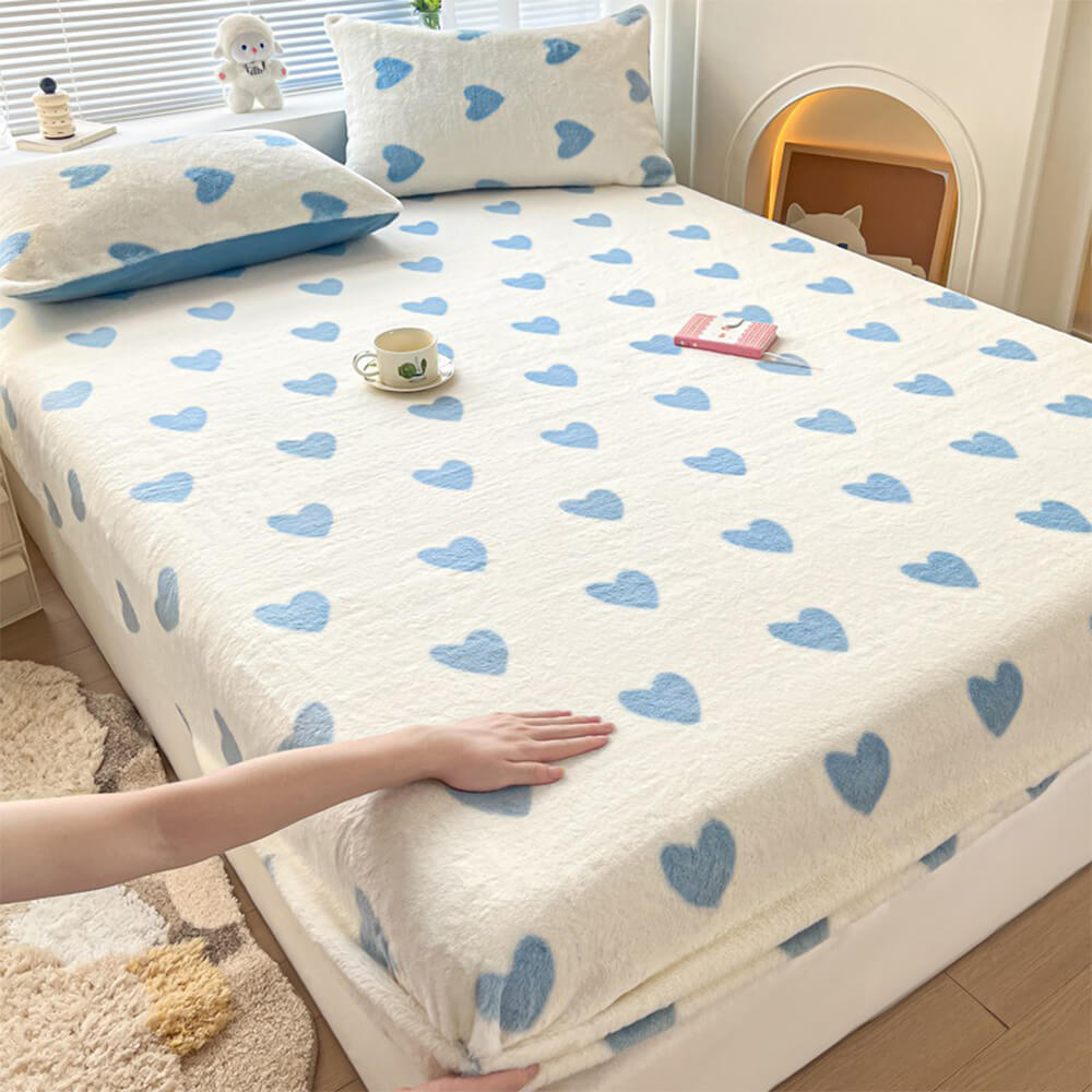 Coperchio materasso con telaio ad stretchine cremoso senza statico