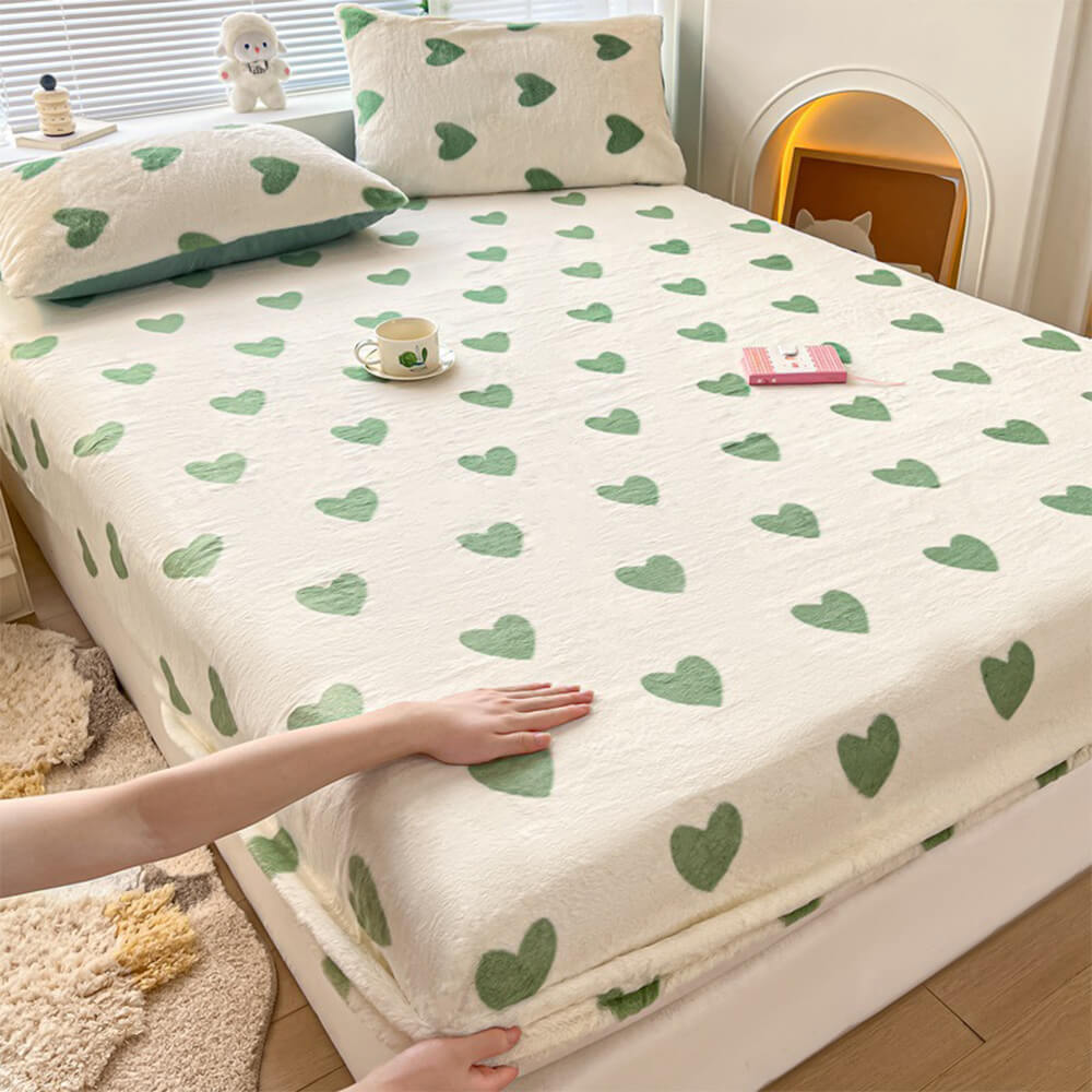 Coperchio materasso con telaio ad stretchine cremoso senza statico