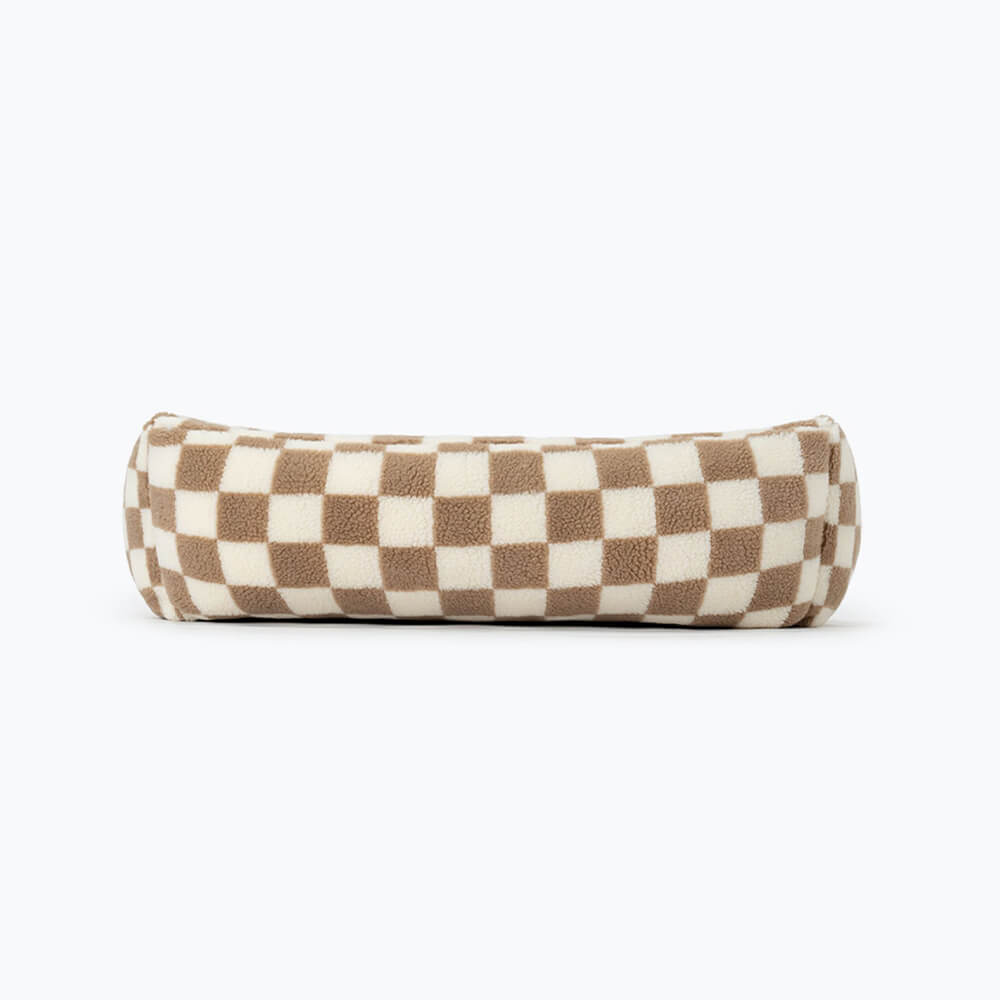 Stylish Checkerboard Warmth Removable Washable Dog Sofa Bed