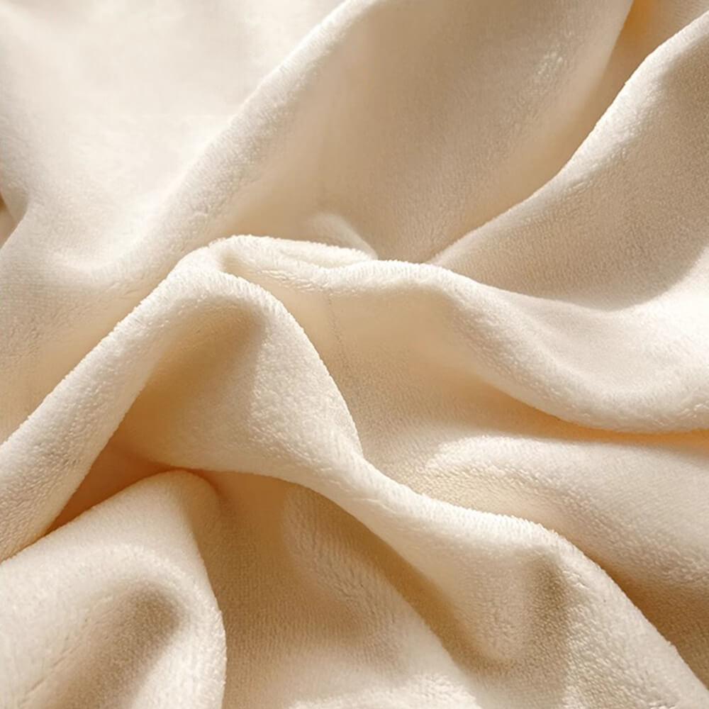 Coperchio materasso con tela di velluto a velluto di latte