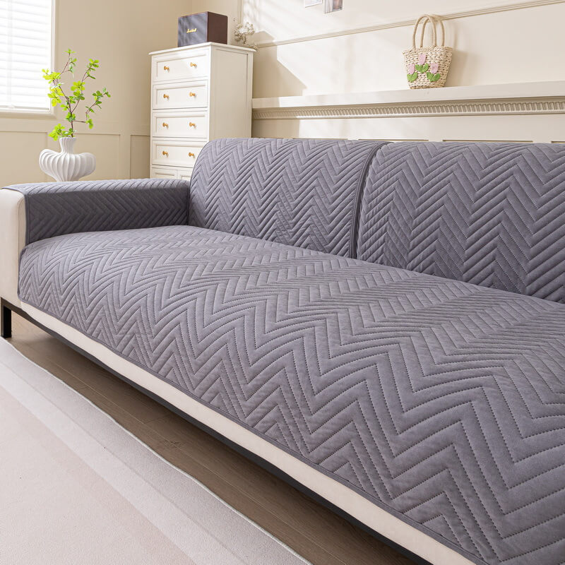 Sofá con protector duradero resistente al agua