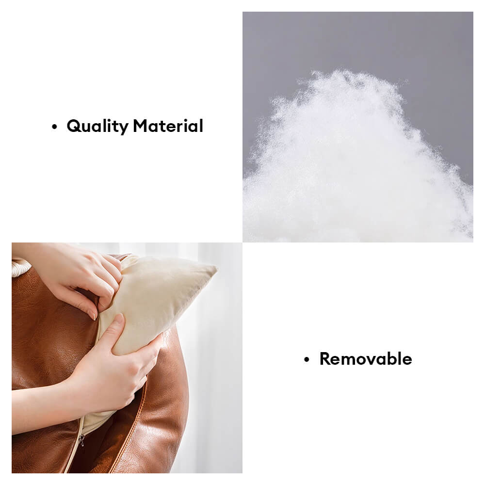 Cama de perros extraíbles de perros extraíbles de cuero de lujo de cuero impermeable