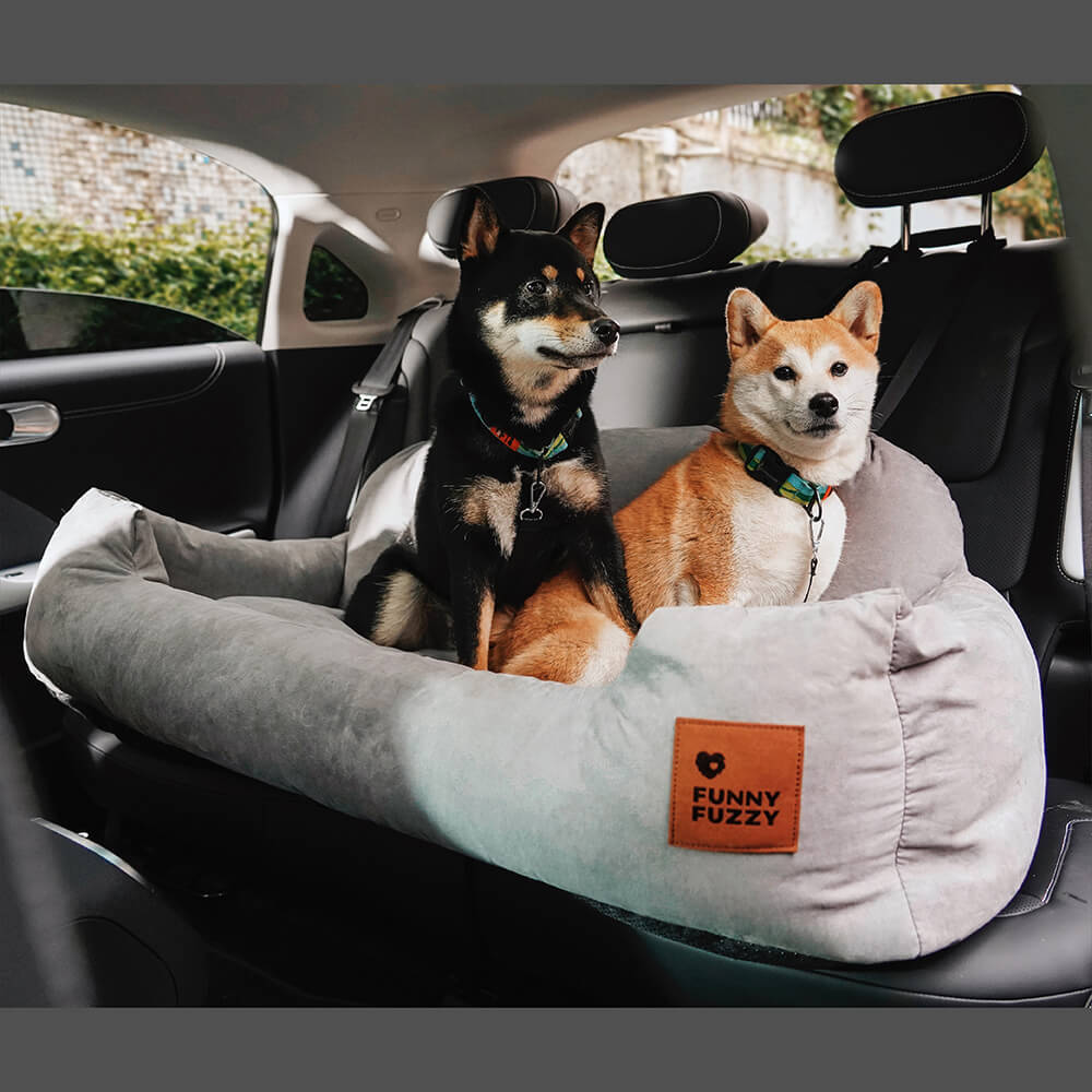 Dog Bed Car Seat - FUNNYFUZZY
