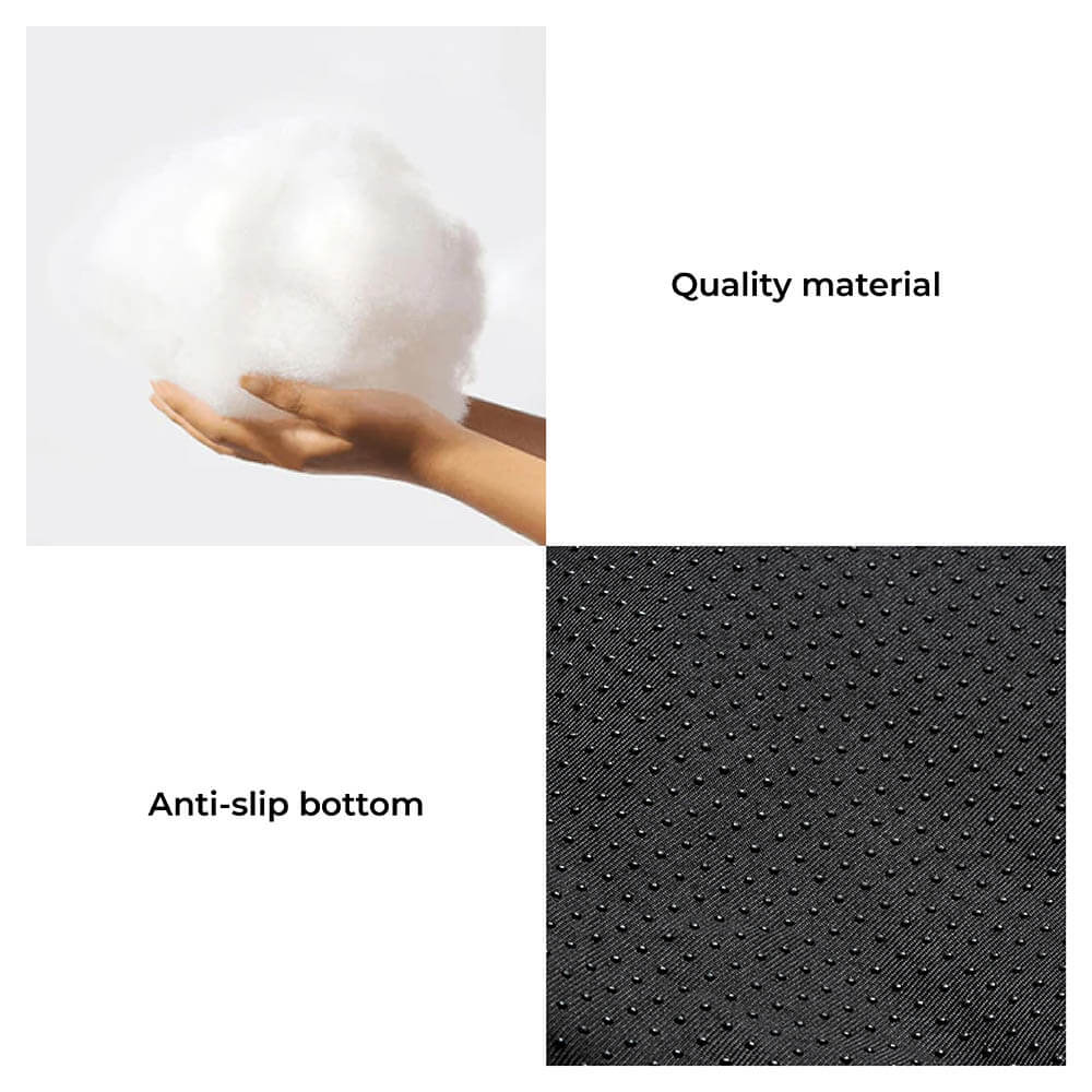 Camilla de asiento de automóvil para perros de seguridad a cuadros