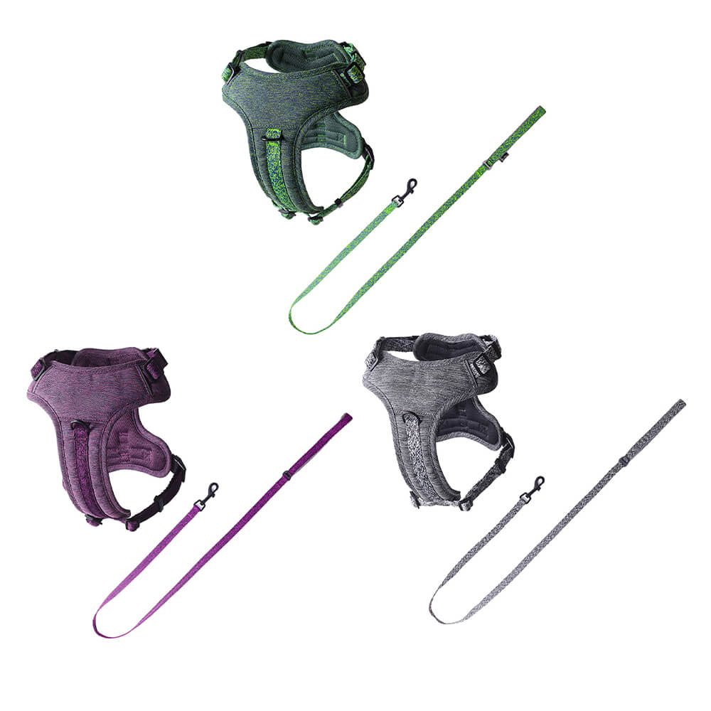 Tessuto riciclato eco-compatibile imbracatura/guinzaglio