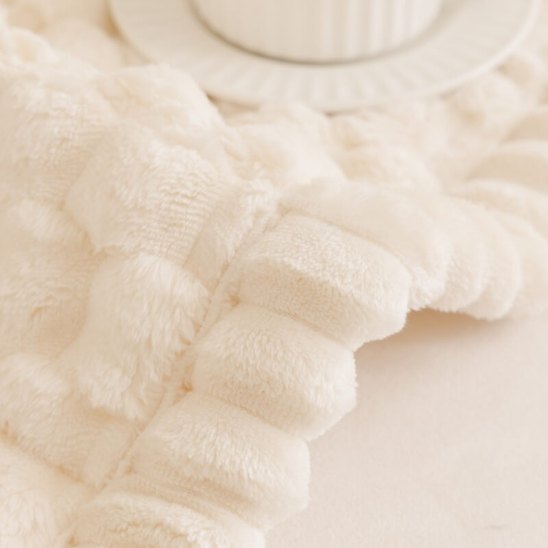 Honeycomb Plush Thickened Soft Sofa Decoration Pet Mat Couch Cover