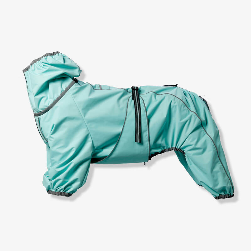 Gran chaqueta para perros al aire libre capa impermeable para perros ajustables para perros