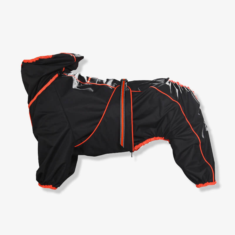 Gran chaqueta para perros al aire libre capa impermeable para perros ajustables para perros