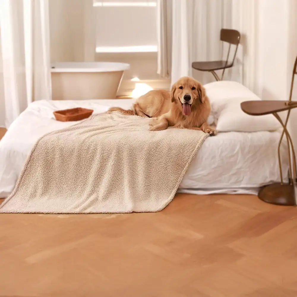 Polar Fleece Comfortable Warm Multifunctional Pet Blanket