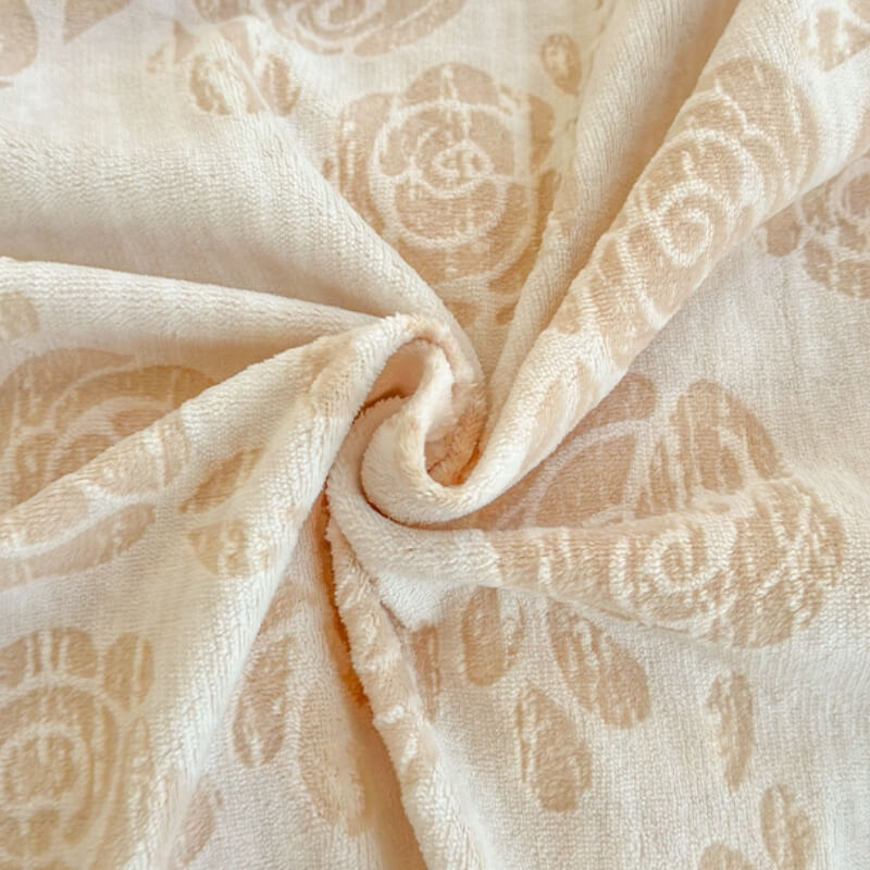 Serie di rose Serie intagliato in velluto in velluto foglio letto morbido