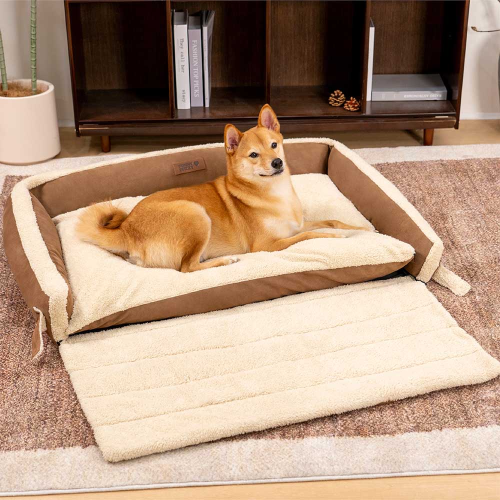 Elegante letto per cani calmanti espansibili - Paws tranquillo