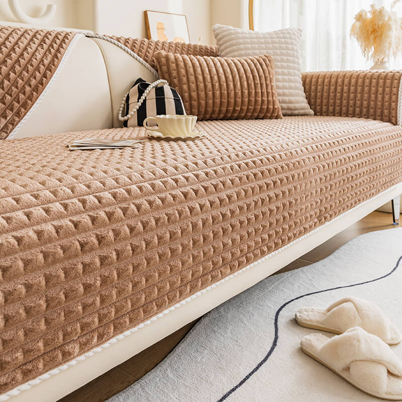 Coperchio di divano di divano per animali domestici in flanella calda