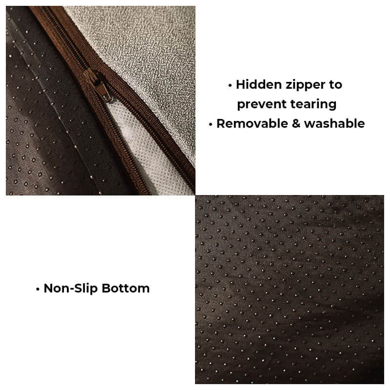 Grande spesso lettino per cuscini per cani a protezione della colonna vertebrale spessa