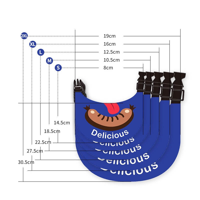 Pet Necklefief impermeable accesorios para perros fríos babero